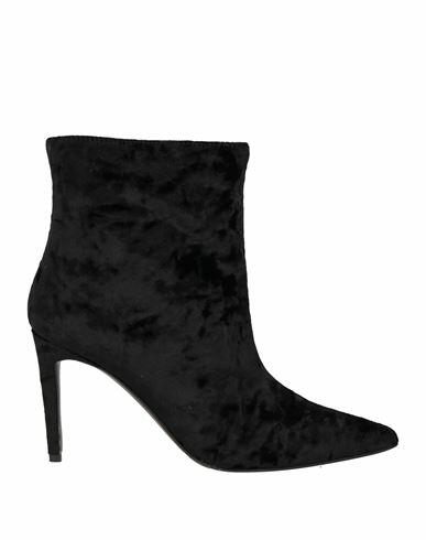 Marc Ellis Woman Ankle boots Black Textile fibers Cover