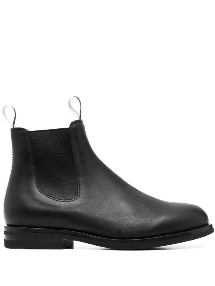 Scarosso William III leather Chelsea boots - Black Cover