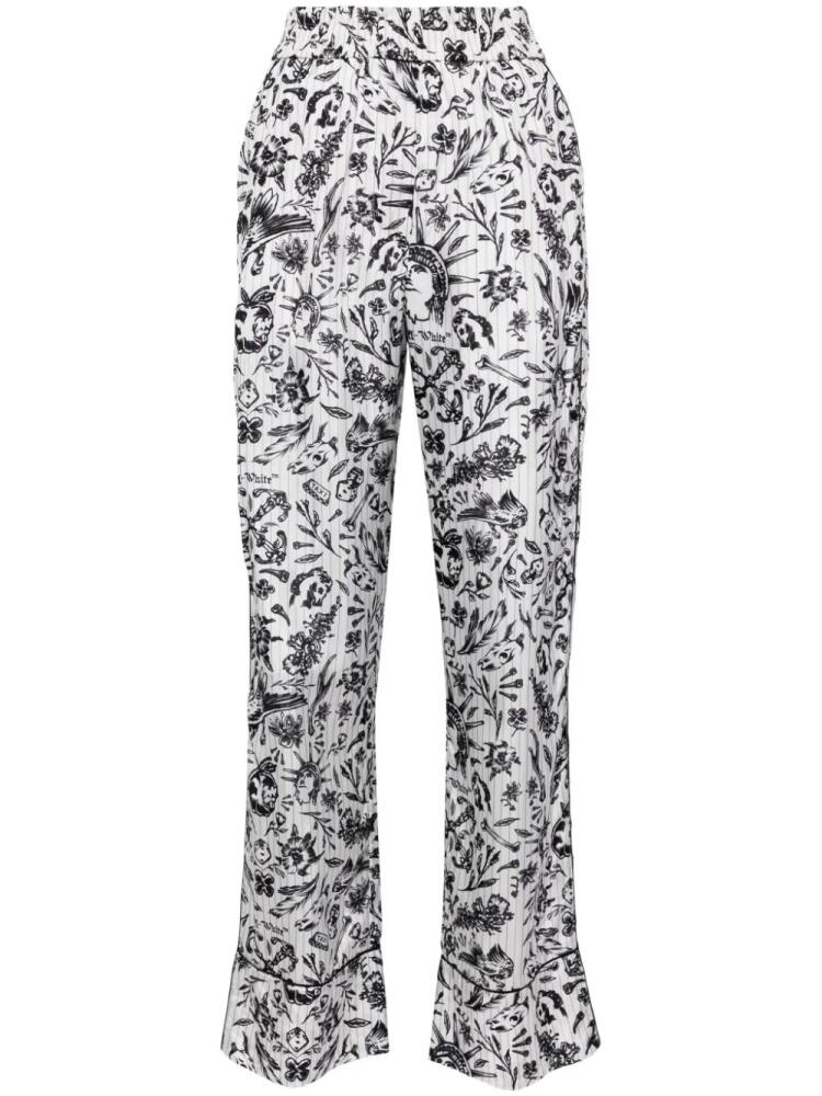 Off-White Tattoo-print pyjama pants Cover