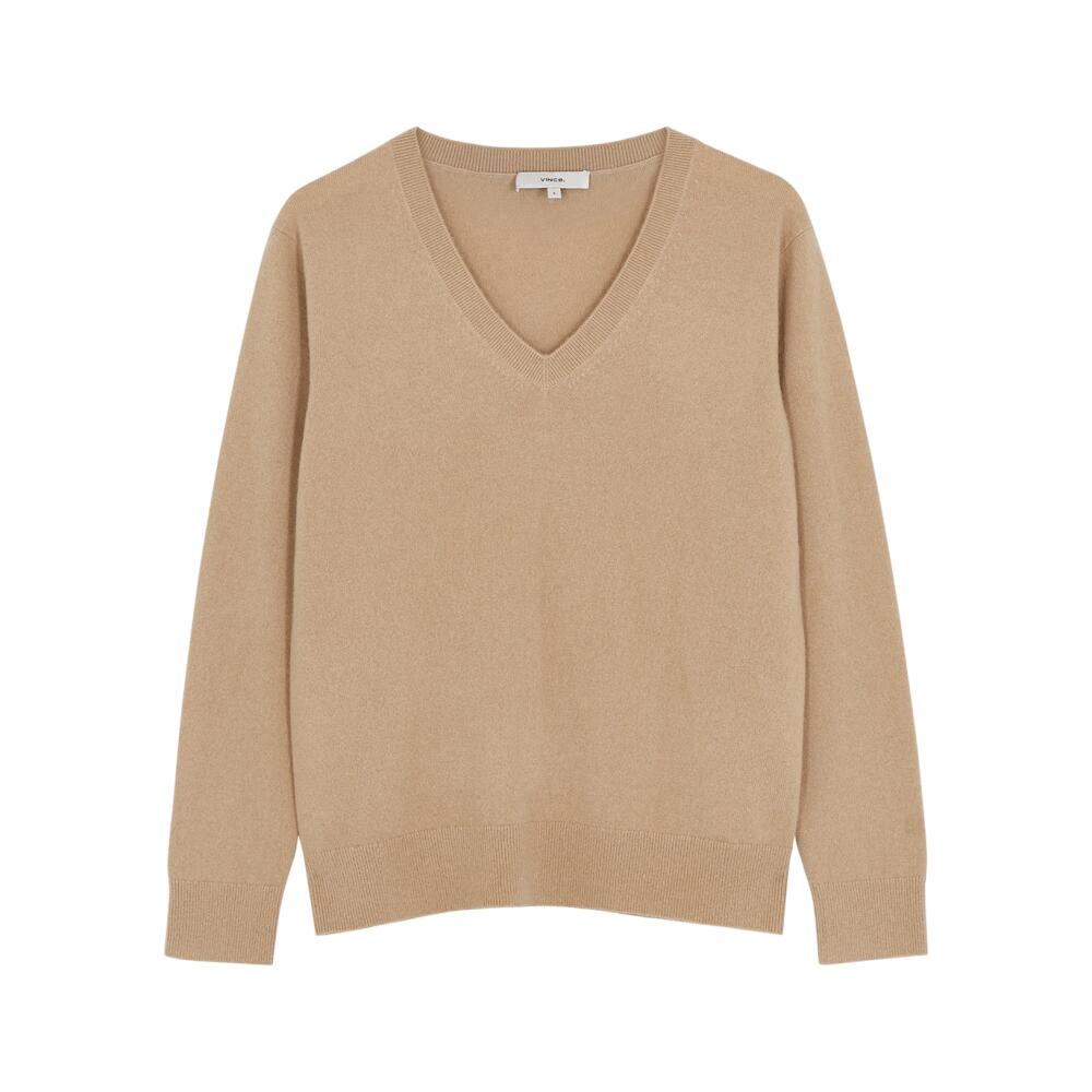 Vince Weekend Cashmere Jumper - Camel Cover