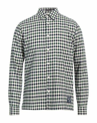 Ted Baker Man Shirt Green Cotton Cover