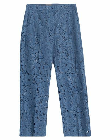 19.70 Nineteen Seventy Woman Pants Blue Cotton, Polyamide Cover