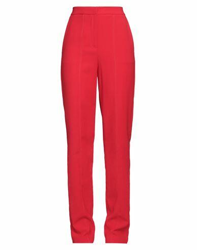 Silvian Heach Woman Pants Red Polyester Cover