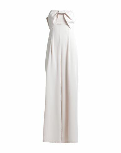 Vicolo Woman Jumpsuit Beige Polyester, Elastane Cover