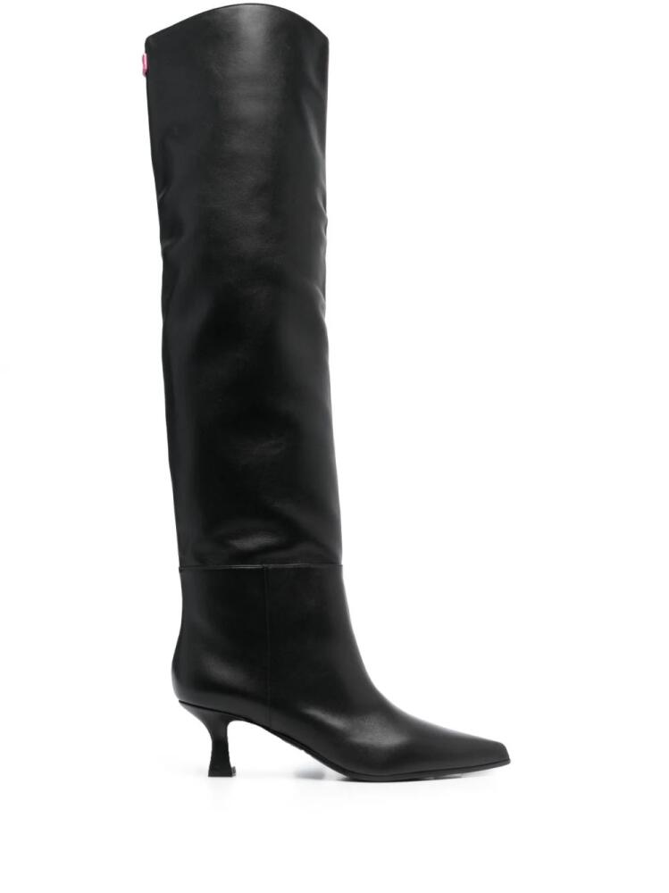 3juin 70mm knee-length high boots - Black Cover