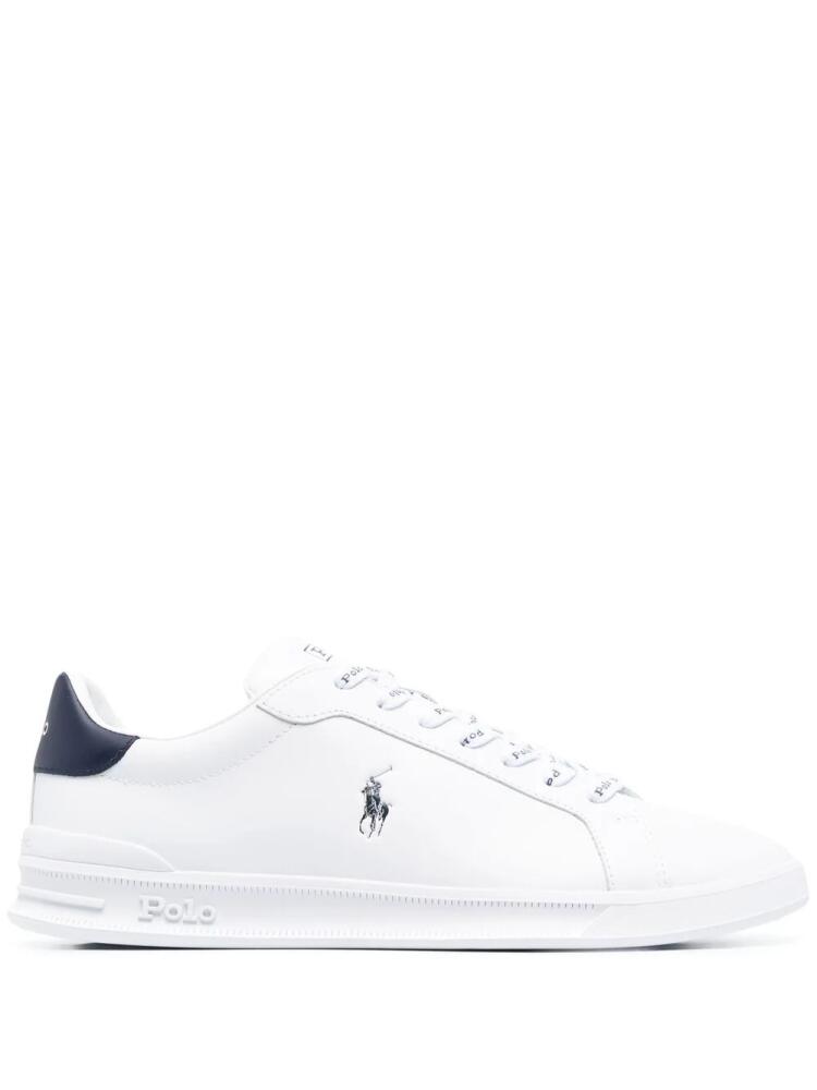 Polo Ralph Lauren low-top logo-print sneakers - White Cover