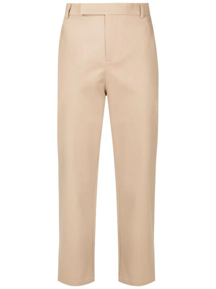 Uma | Raquel Davidowicz slim-cut leg trousers - Neutrals Cover