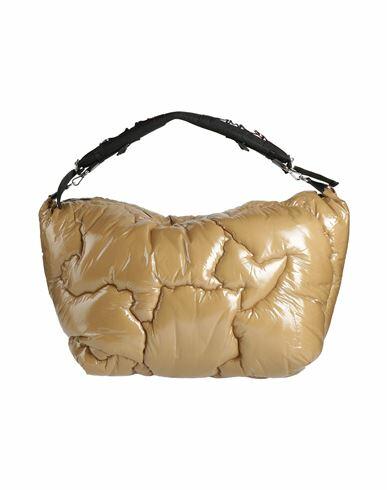 Dsquared2 Woman Handbag Khaki Textile fibers Cover