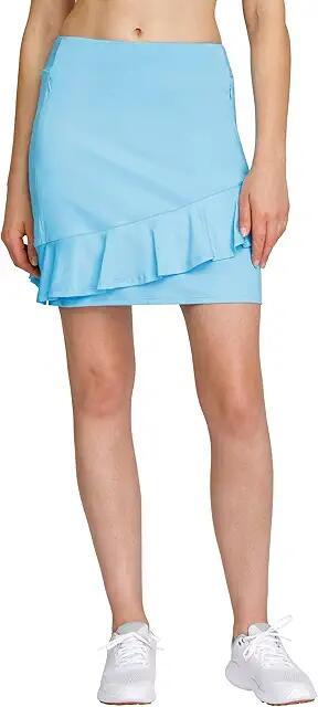 Tail Activewear Estelle 19 Pull-On Flounce Skort (Aquarius) Women's Skort Cover