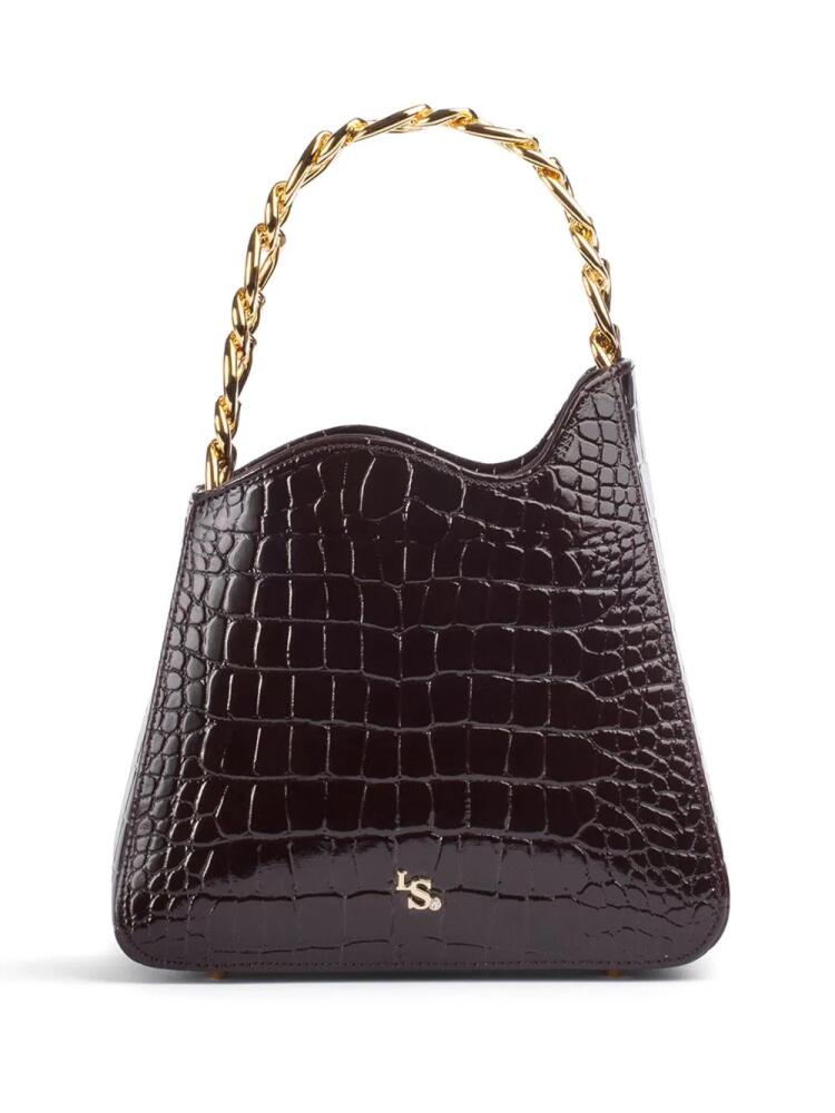 Le Silla Ivy crocodile-effect tote bag - Brown Cover