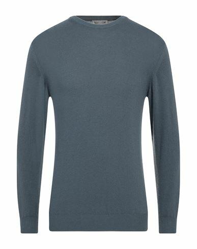 Daniele Alessandrini Homme Man Sweater Pastel blue Viscose, Polyamide, Wool, Cashmere Cover