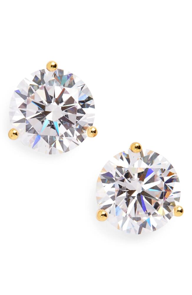 Nordstrom Cubic Zirconia Earrings - 6ct. in Gold Cover