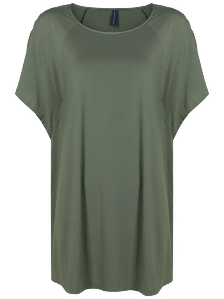 Lygia & Nanny Kala slit-sleeves tunic - Green Cover