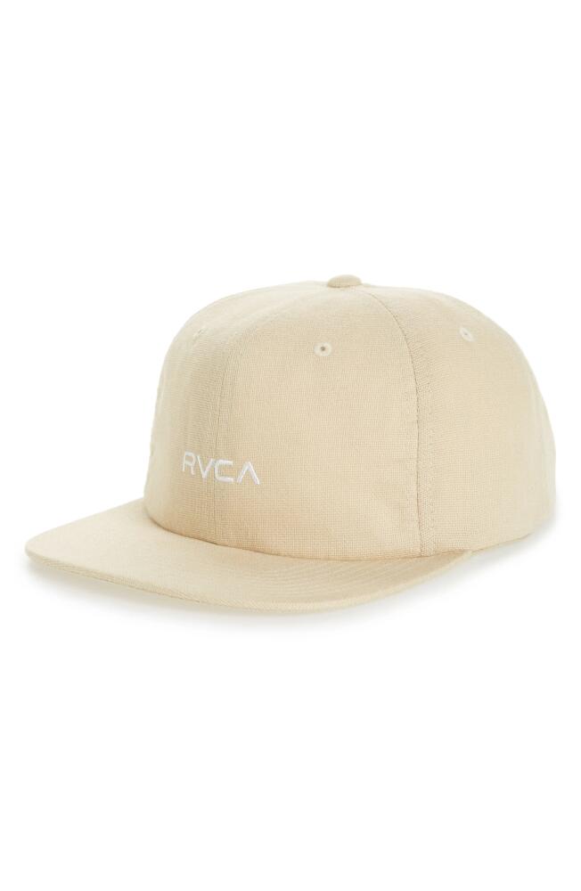 RVCA Tonally Donegal Cap in Sand Cover