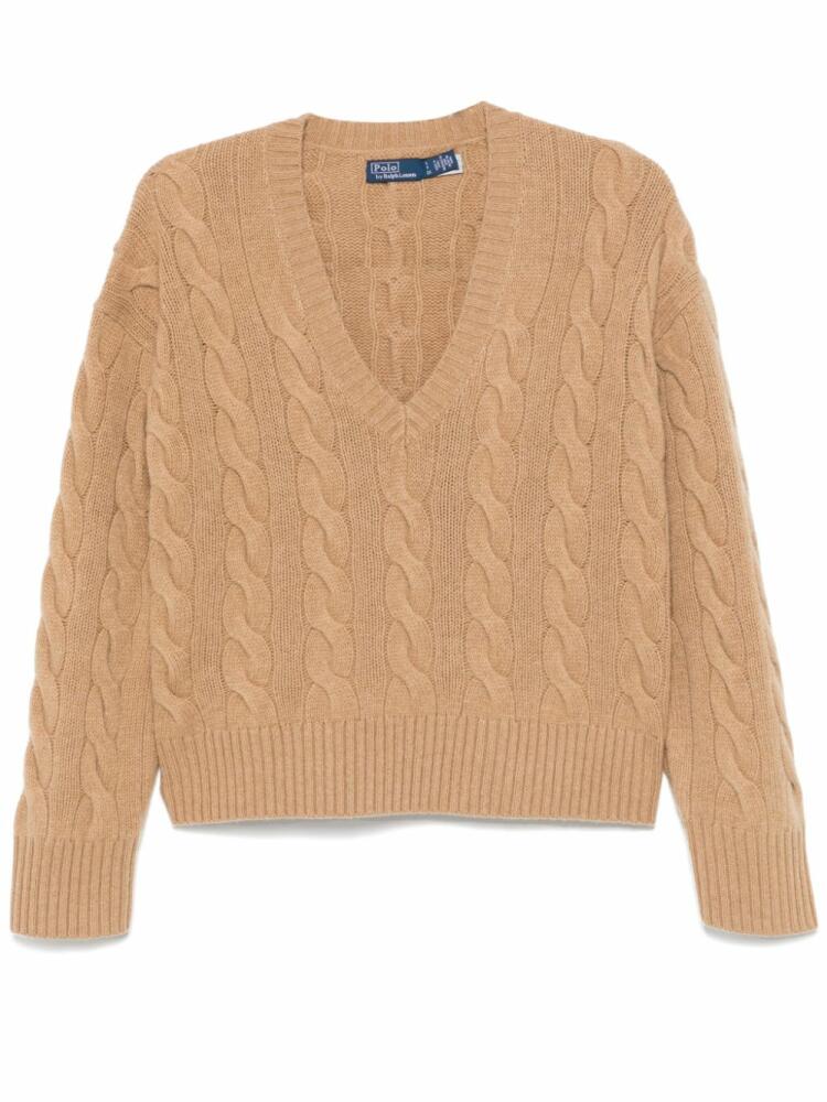 Polo Ralph Lauren cable-knit sweater - Brown Cover