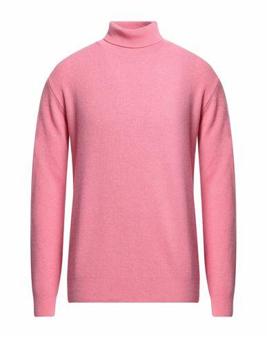 Herman & Sons Man Turtleneck Pink Wool, Cashmere Cover