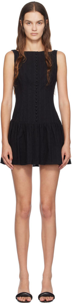 Mirror Palais Black Kissing Booth Minidress Cover