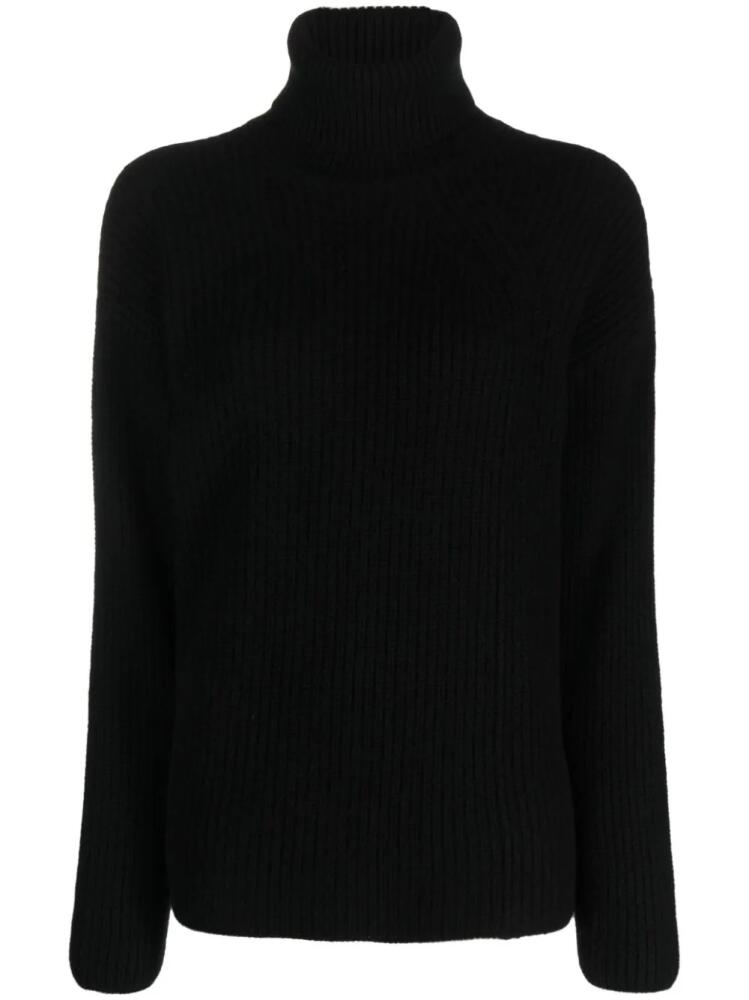 P.A.R.O.S.H. cashmere rollneck jumper - Black Cover