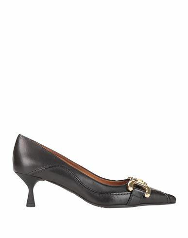 Ovye' By Cristina Lucchi Woman Pumps Black Soft Leather Cover