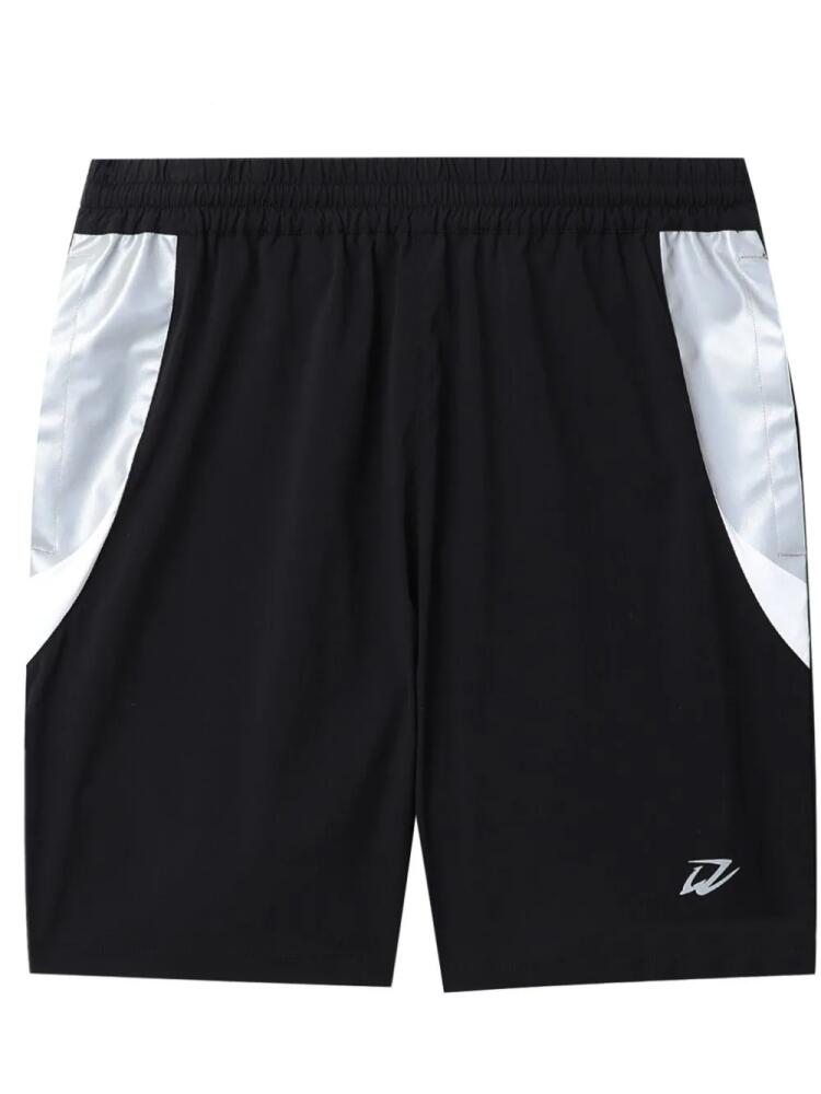 izzue panelled track shorts - Black Cover