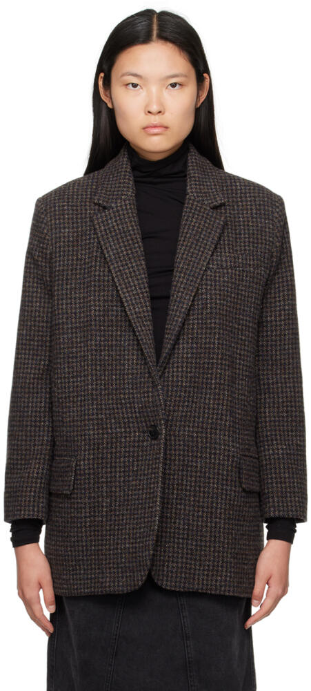 Isabel Marant Etoile Brown Cikaito Blazer Cover