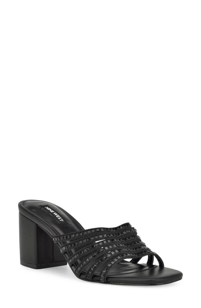 Nine West Frisky Slide Sandal in Black Cover