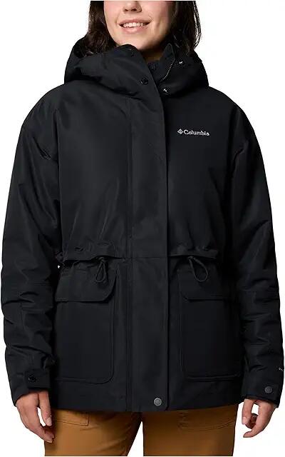 Columbia Drop Ridge II Interchange Jacket (Black) Women's Clothing Cover