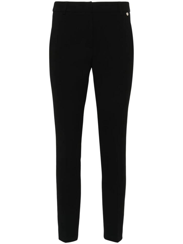 LIU JO crepe cigarette trousers - Black Cover