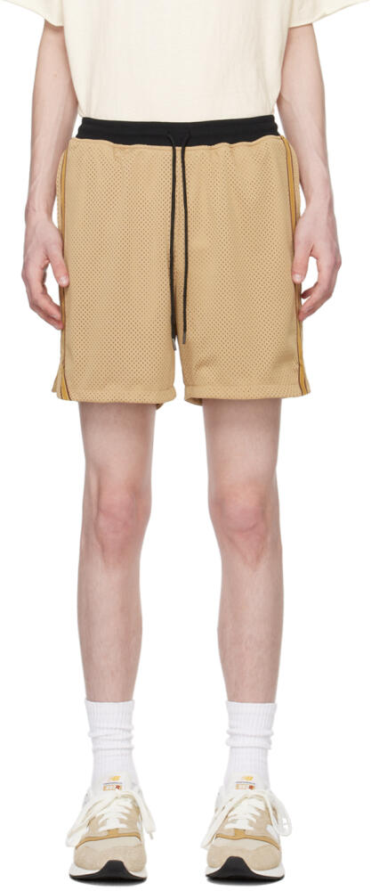 John Elliott Beige Sigma Shorts Cover