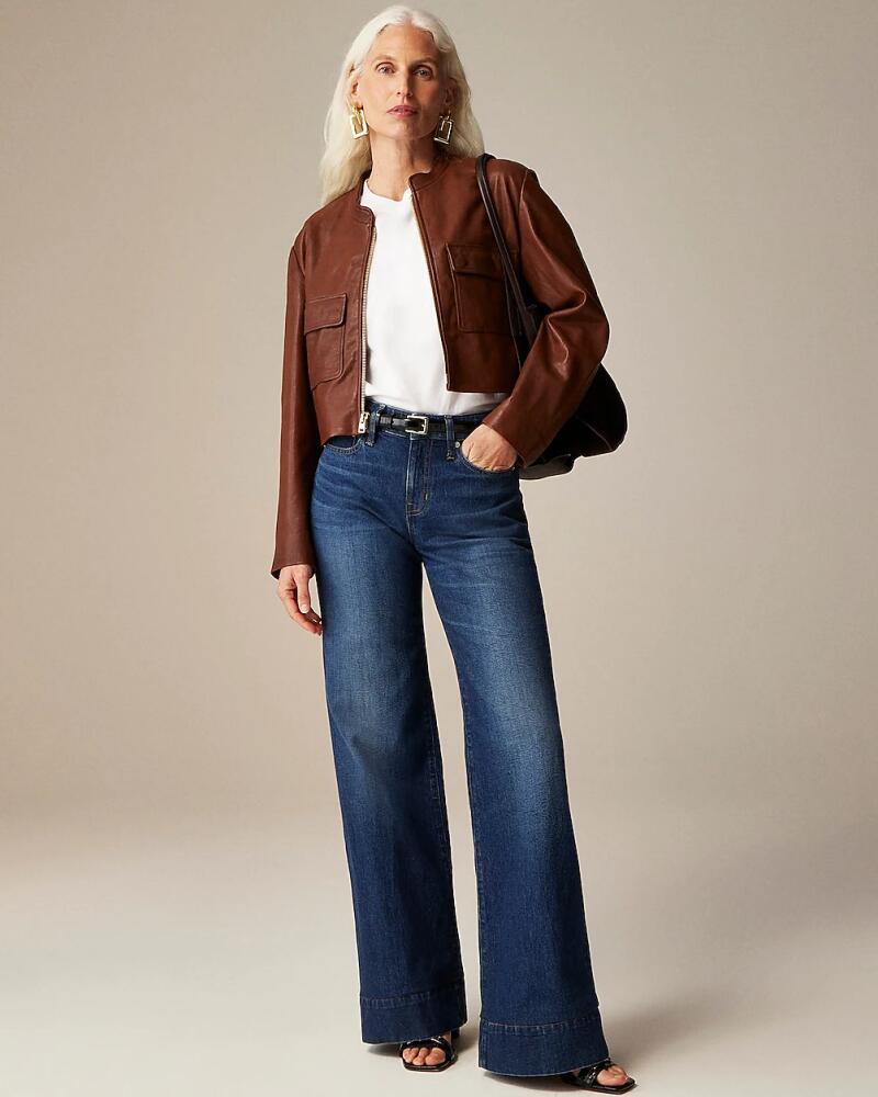 J.Crew Petite low-rise denim trouser in 1996 semi-stretch Cover