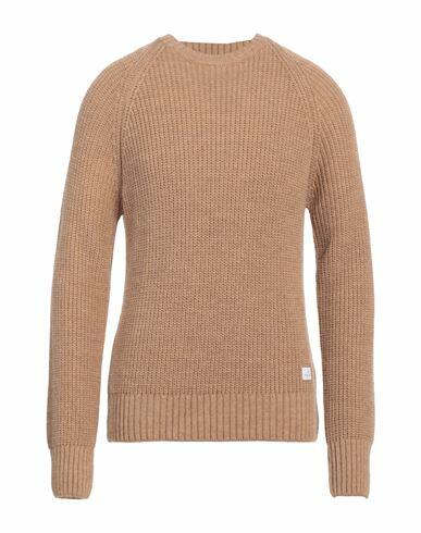 Manuel Ritz Man Sweater Camel Acrylic, Wool, Viscose, Alpaca wool Cover