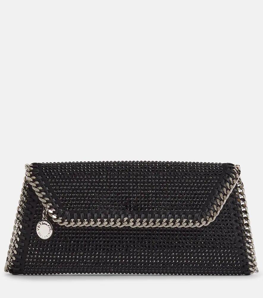 Stella McCartney Falabella embellished clutch bag Cover