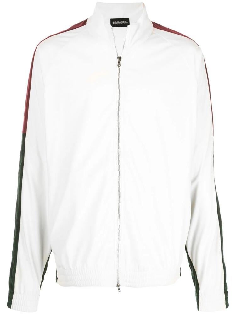 God's Masterful Children retro bomber jacket - White Cover