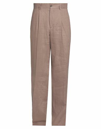 Hevò Man Pants Dove grey Linen Cover