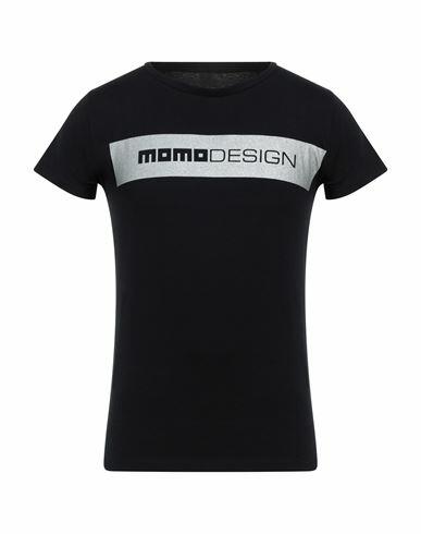 Momo Design Man T-shirt Black Cotton, Elastane Cover