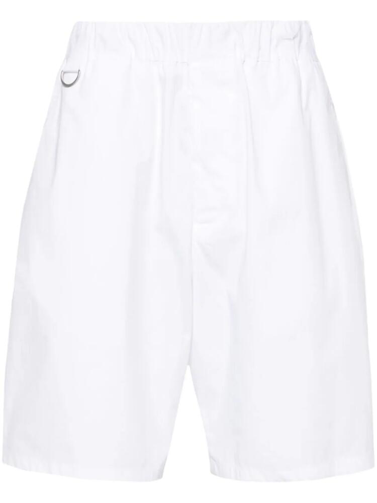 Low Brand Combo poplin bermuda shorts - White Cover