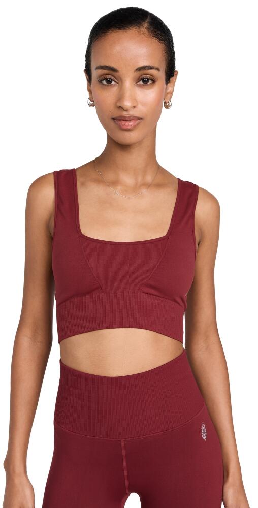 FP Movement Good Karma Square Neck Bra Sour Cherry Cover