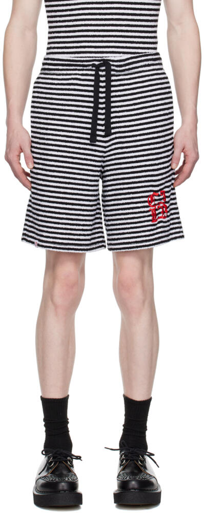 Charles Jeffrey LOVERBOY Black & White College Shorts Cover