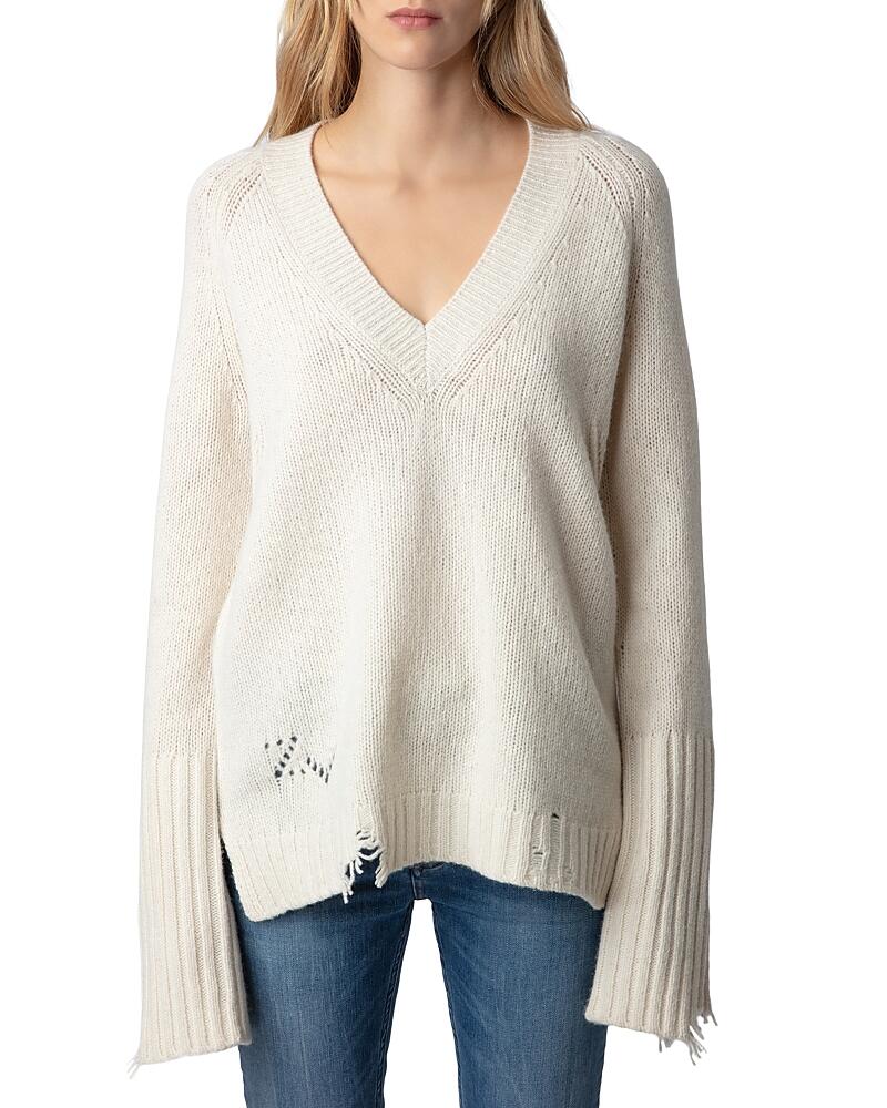 Zadig & Voltaire Valma We Amour Wool Sweater Cover