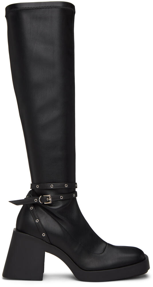 Justine Clenquet Black Chloë Strap Boots Cover