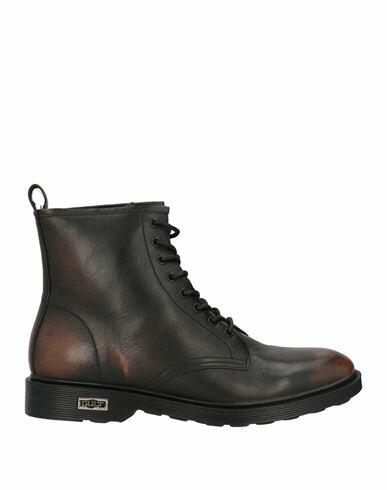 Cult Man Ankle boots Steel grey Leather Cover