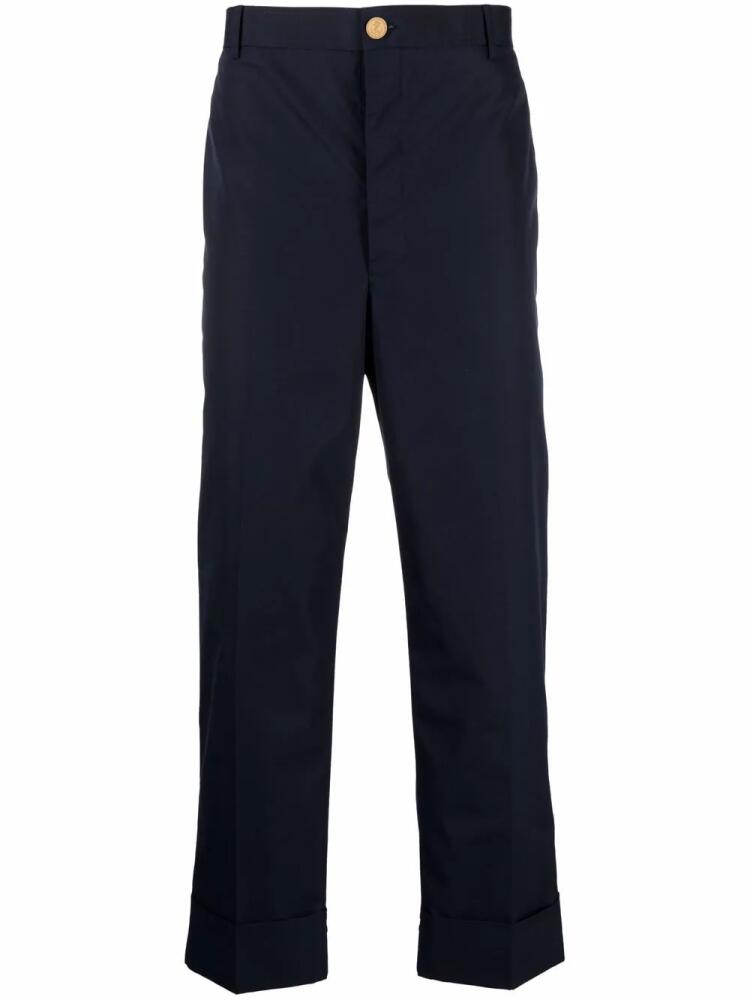 Thom Browne RWB stripe tailored trousers - Blue Cover