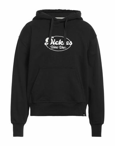 Dickies Man Sweatshirt Black Cotton Cover