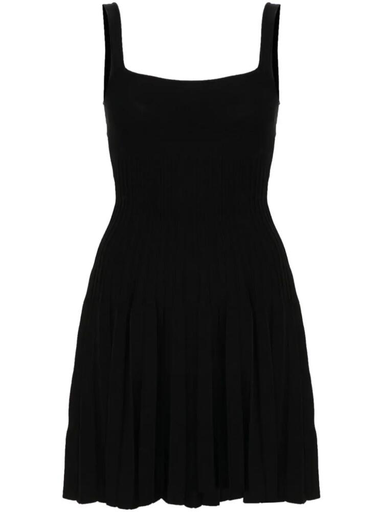 STAUD Ellison mini dress - Black Cover