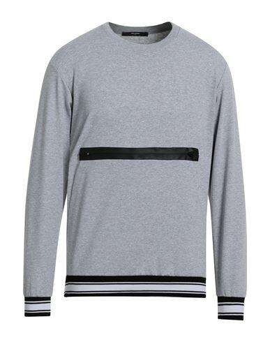 Takeshy Kurosawa Man Sweatshirt Light grey Cotton, Rubber Cover