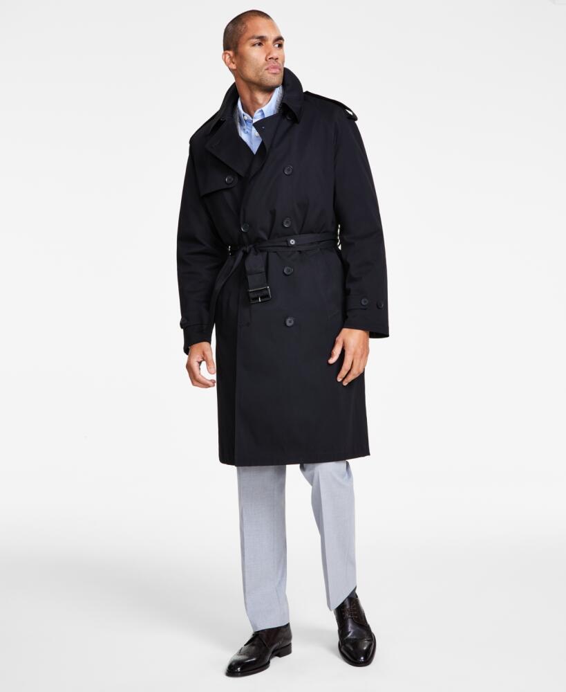 Michael Kors Men's Classic-Fit Trench Coat - Black Cover