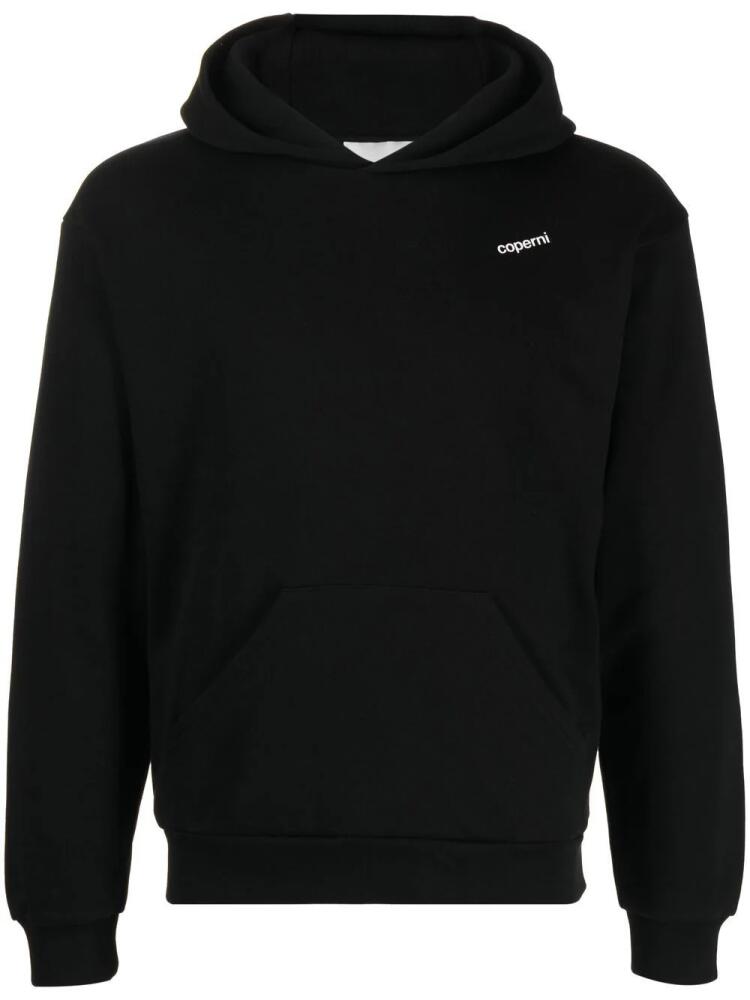 Coperni logo-print hoodie - Black Cover