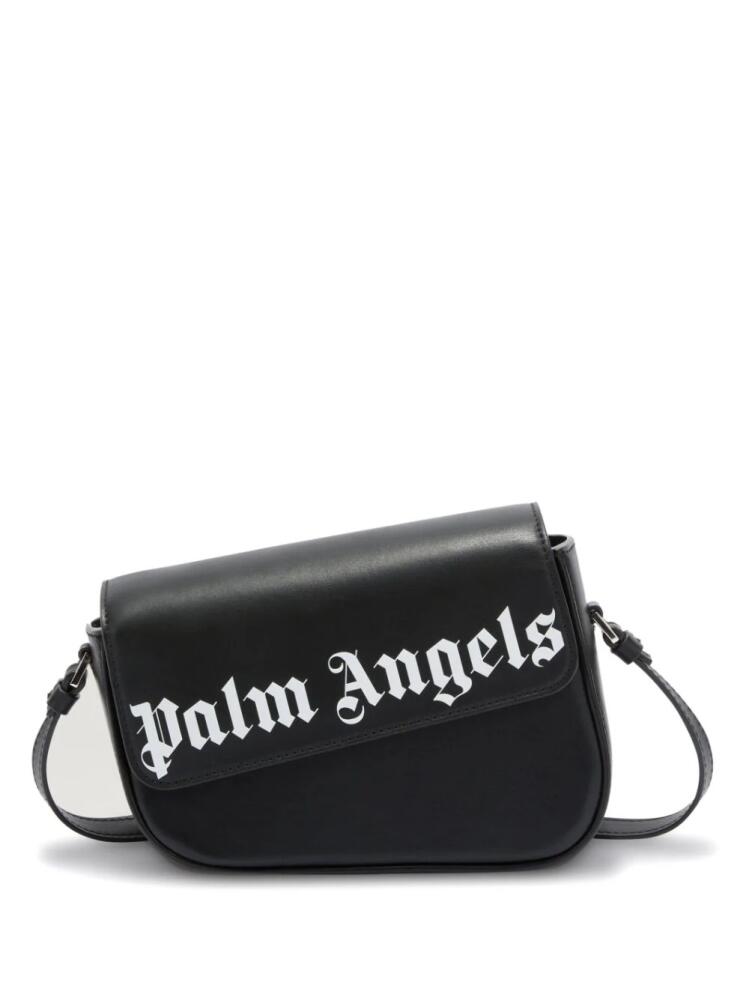 Palm Angels Crash logo-print shoulder bag - Black Cover