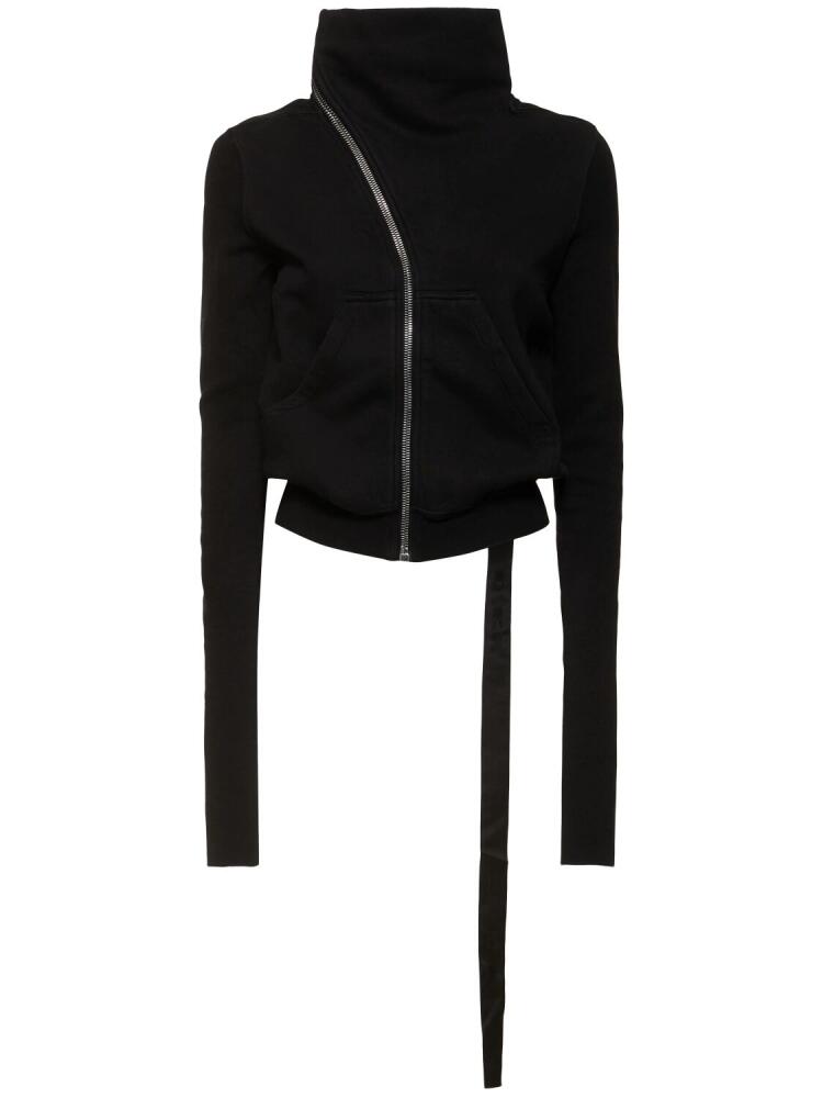 RICK OWENS DRKSHDW Mountain Jersey Turtleneck Sweatshirt Cover