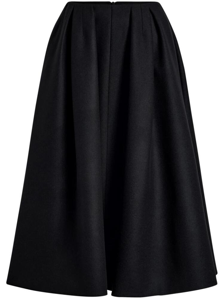 Patou pleated midi skirt - Black Cover